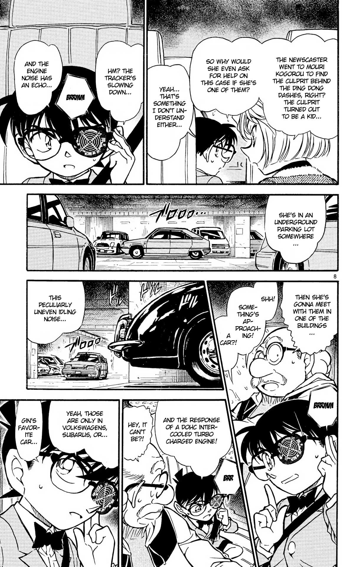 Detective Conan Chapter 500 page 10 - Chapter 500: A New Woman in Black