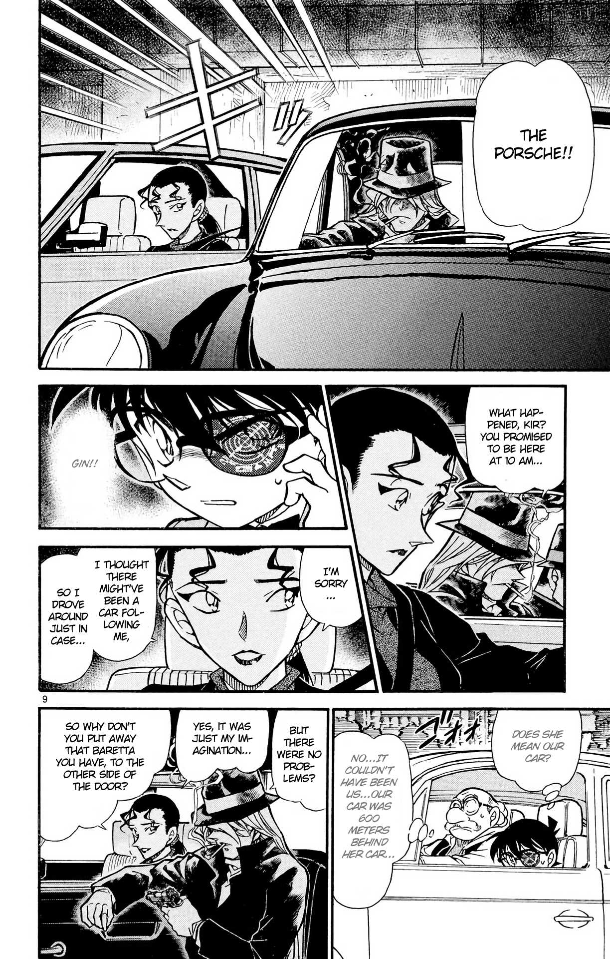 Detective Conan Chapter 500 page 11 - Chapter 500: A New Woman in Black