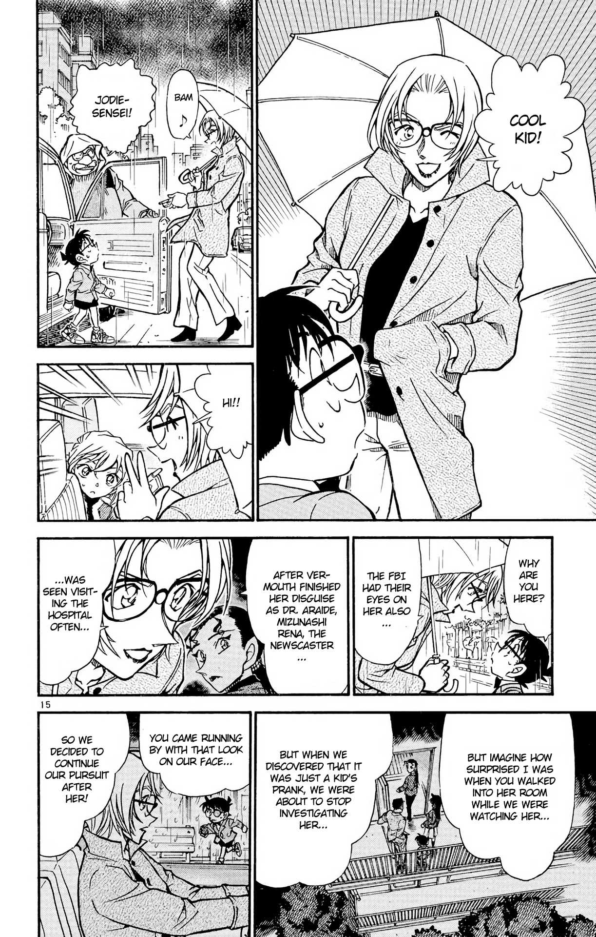 Detective Conan Chapter 500 page 17 - Chapter 500: A New Woman in Black