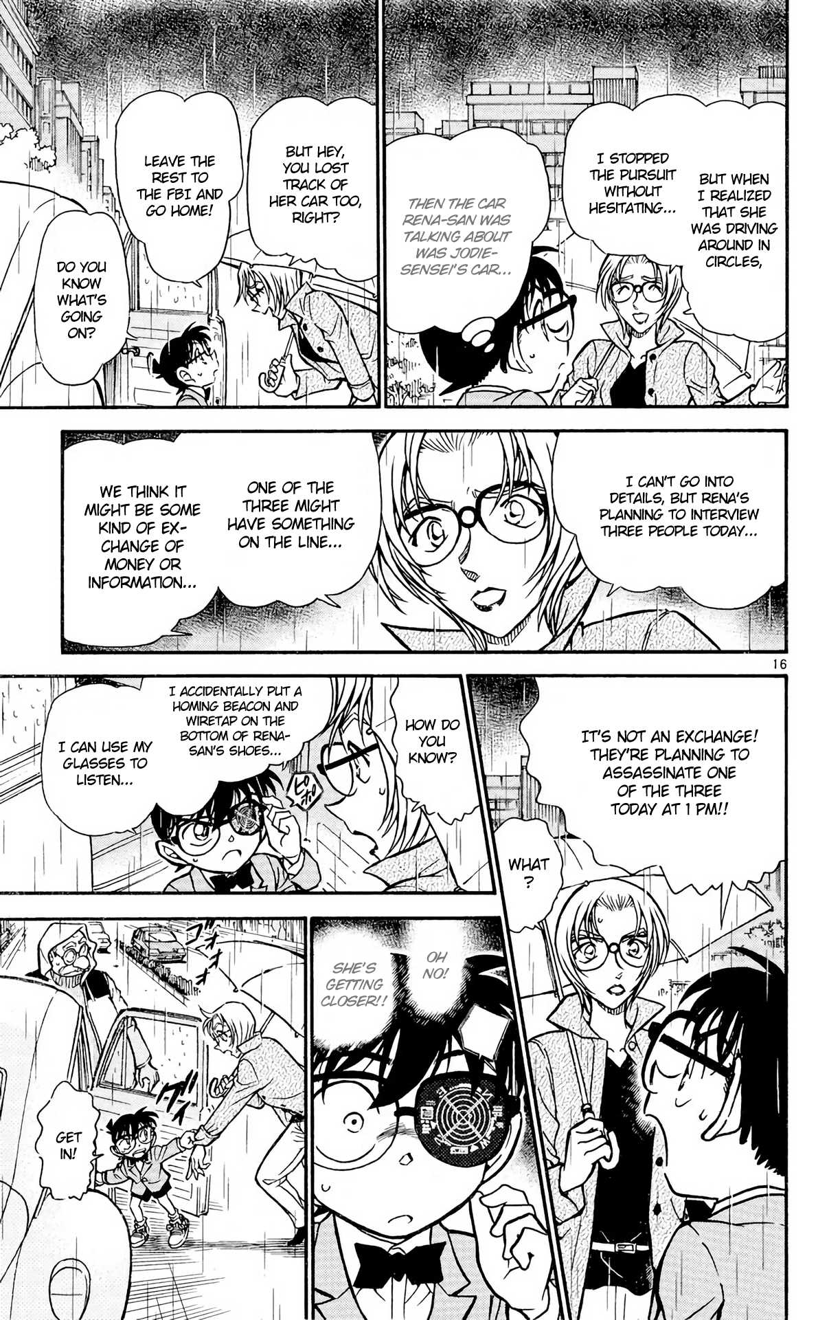 Detective Conan Chapter 500 page 18 - Chapter 500: A New Woman in Black