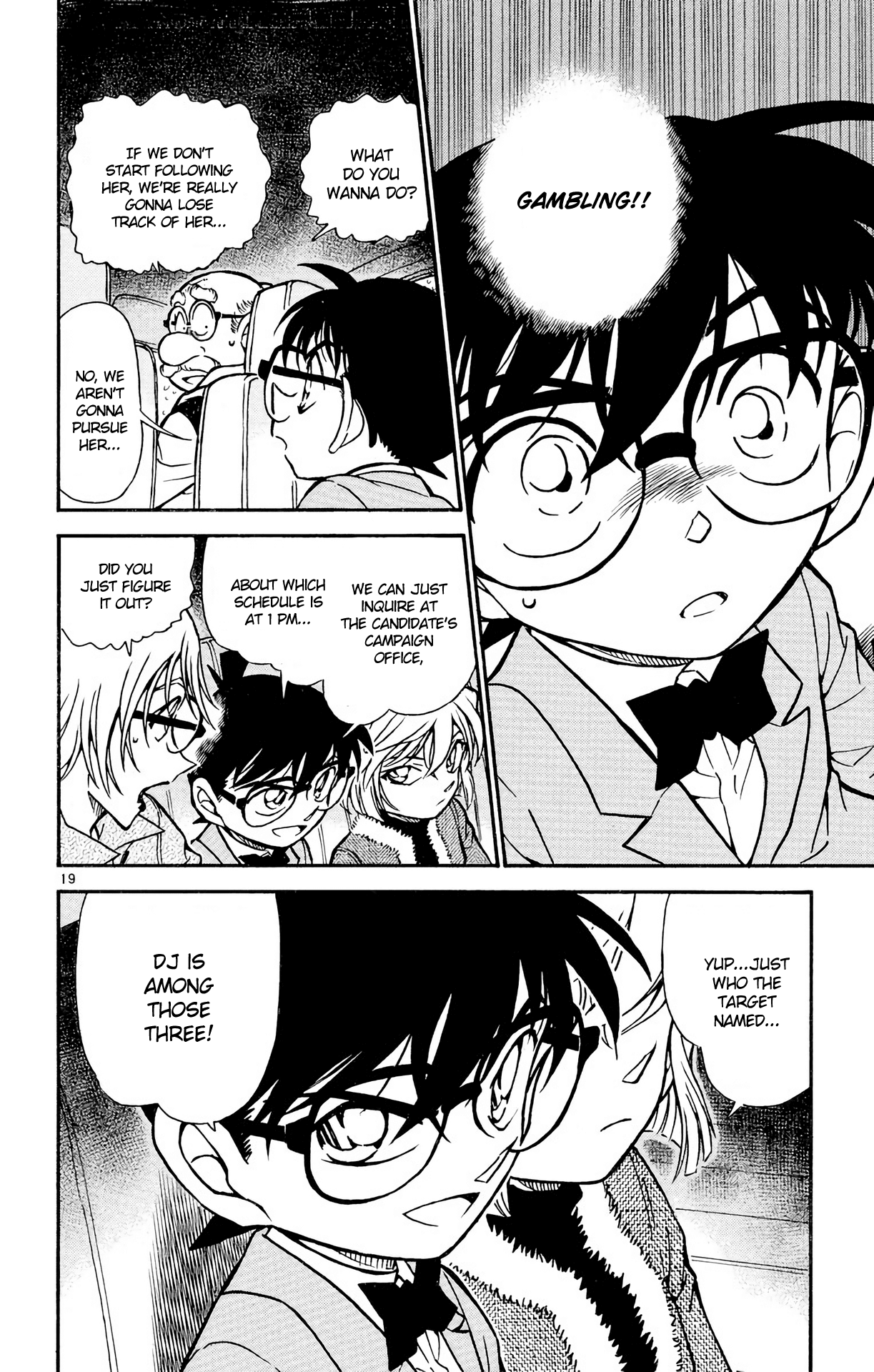 Detective Conan Chapter 500 page 21 - Chapter 500: A New Woman in Black