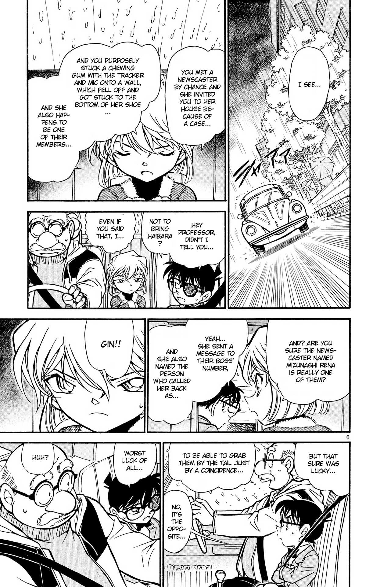 Detective Conan Chapter 500 page 8 - Chapter 500: A New Woman in Black