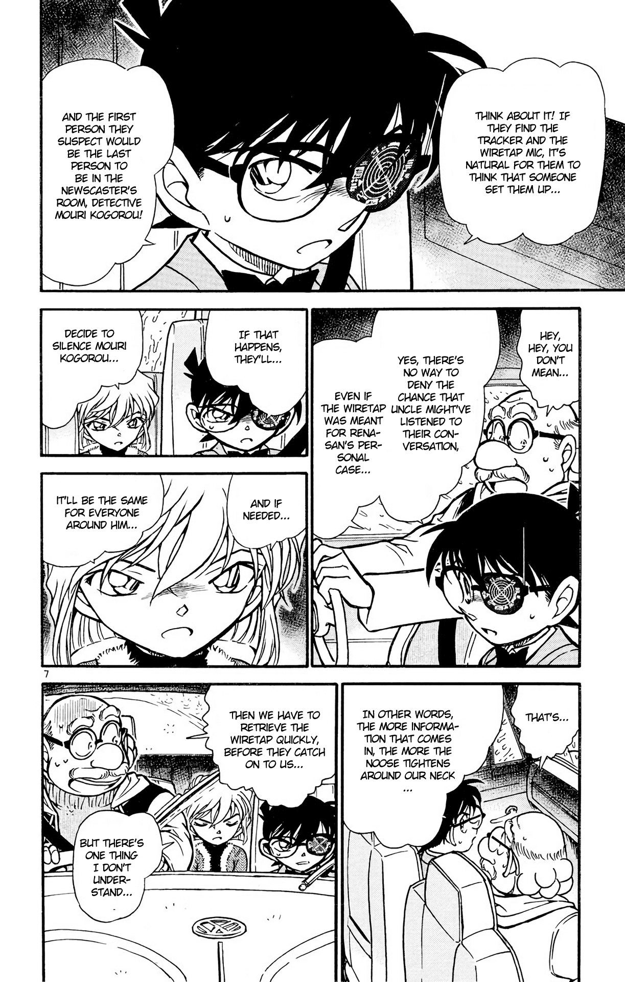 Detective Conan Chapter 500 page 9 - Chapter 500: A New Woman in Black