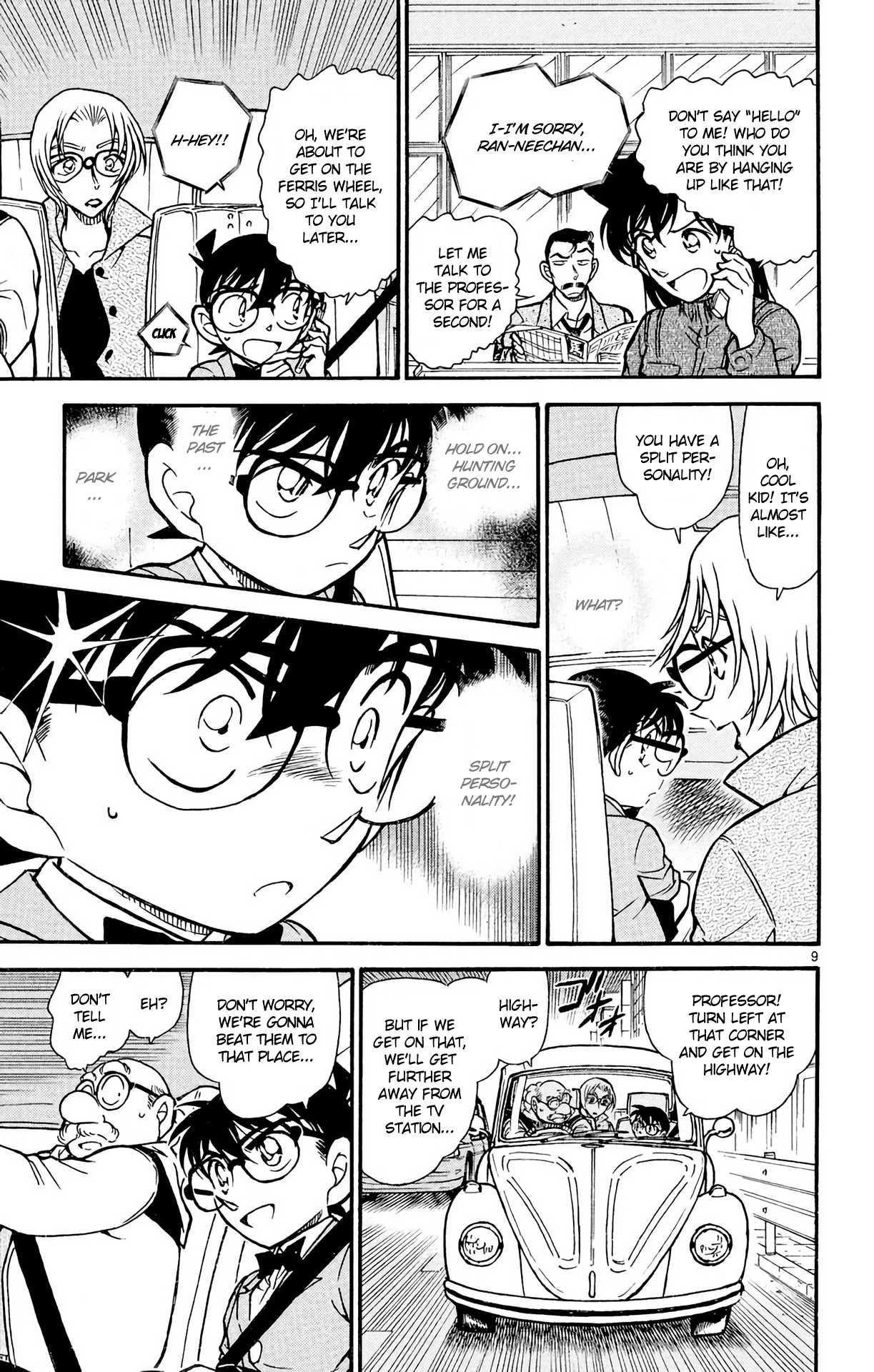 Detective Conan Chapter 501 page 10 - Chapter 501: Follow the Target!