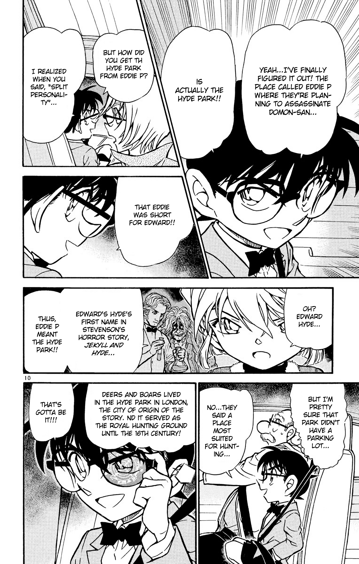 Detective Conan Chapter 501 page 11 - Chapter 501: Follow the Target!
