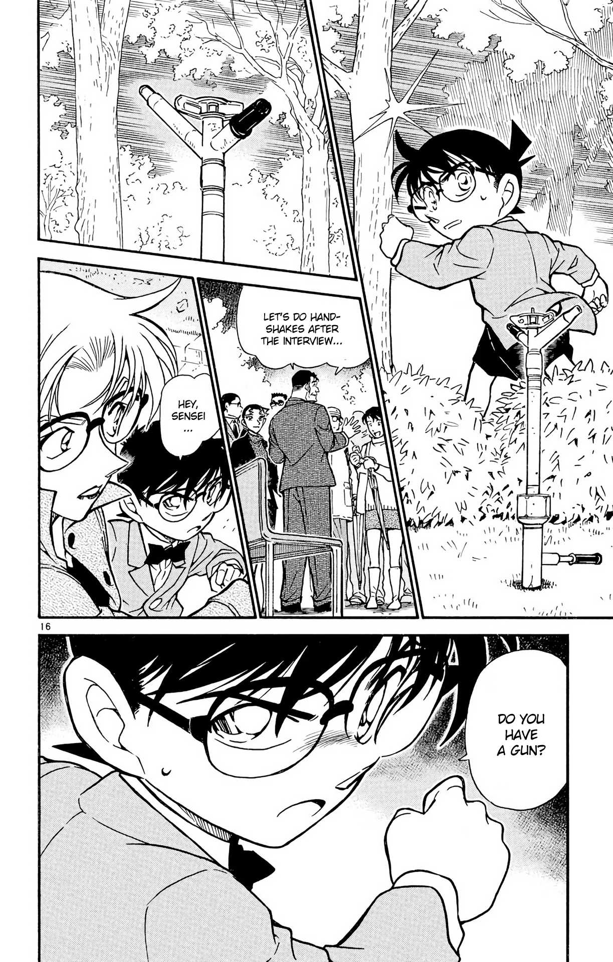 Detective Conan Chapter 501 page 17 - Chapter 501: Follow the Target!