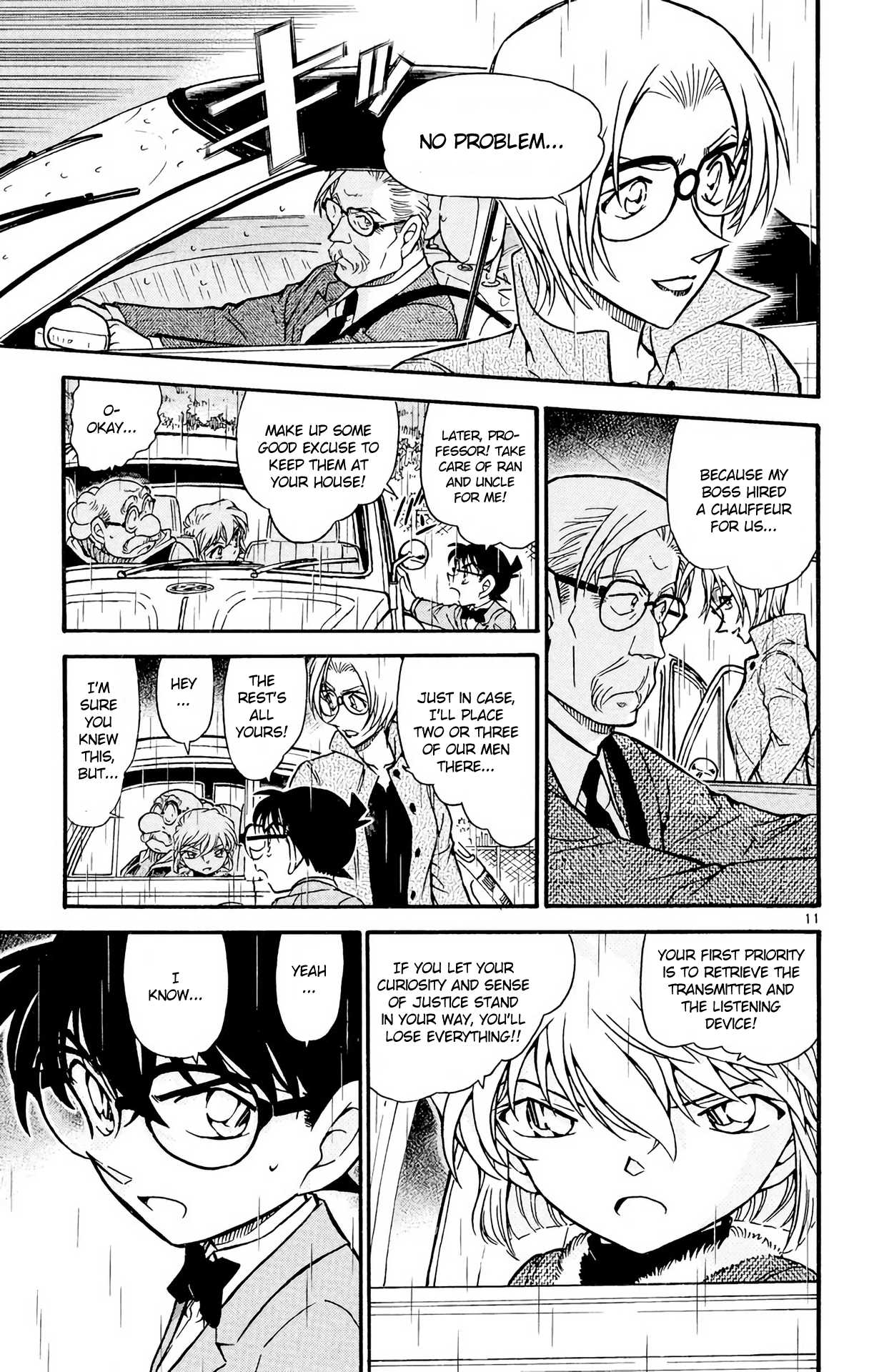 Detective Conan Chapter 502 page 12 - Chapter 502: New Order
