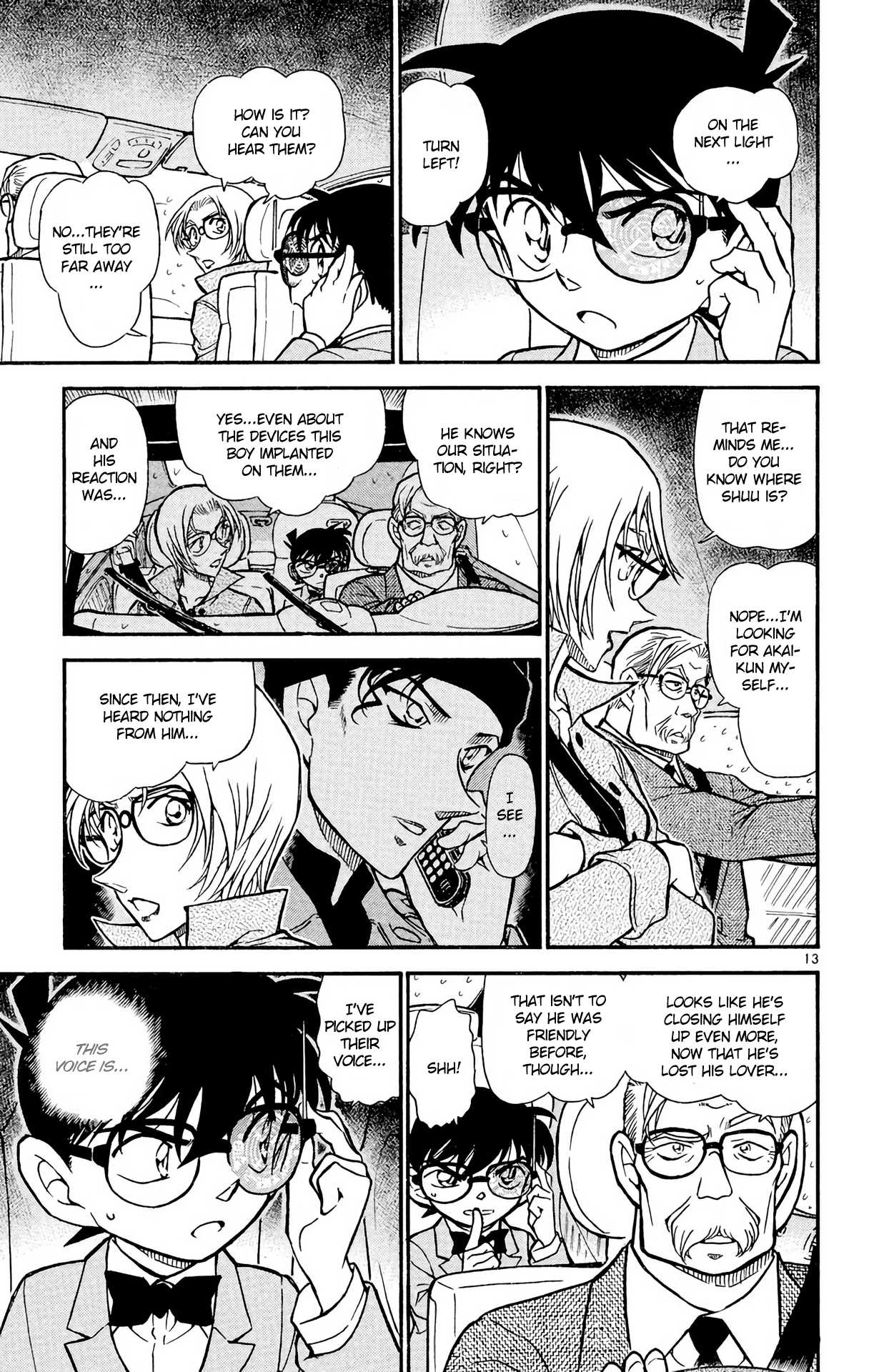 Detective Conan Chapter 502 page 14 - Chapter 502: New Order