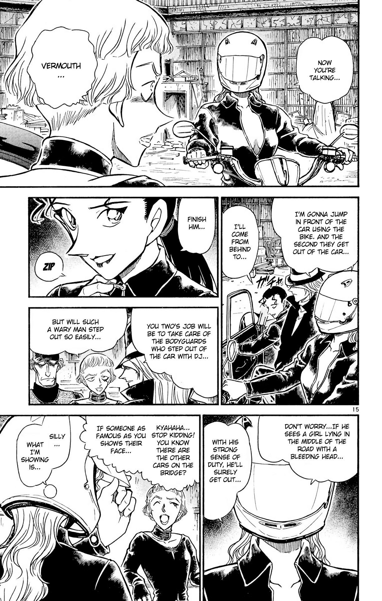 Detective Conan Chapter 502 page 16 - Chapter 502: New Order