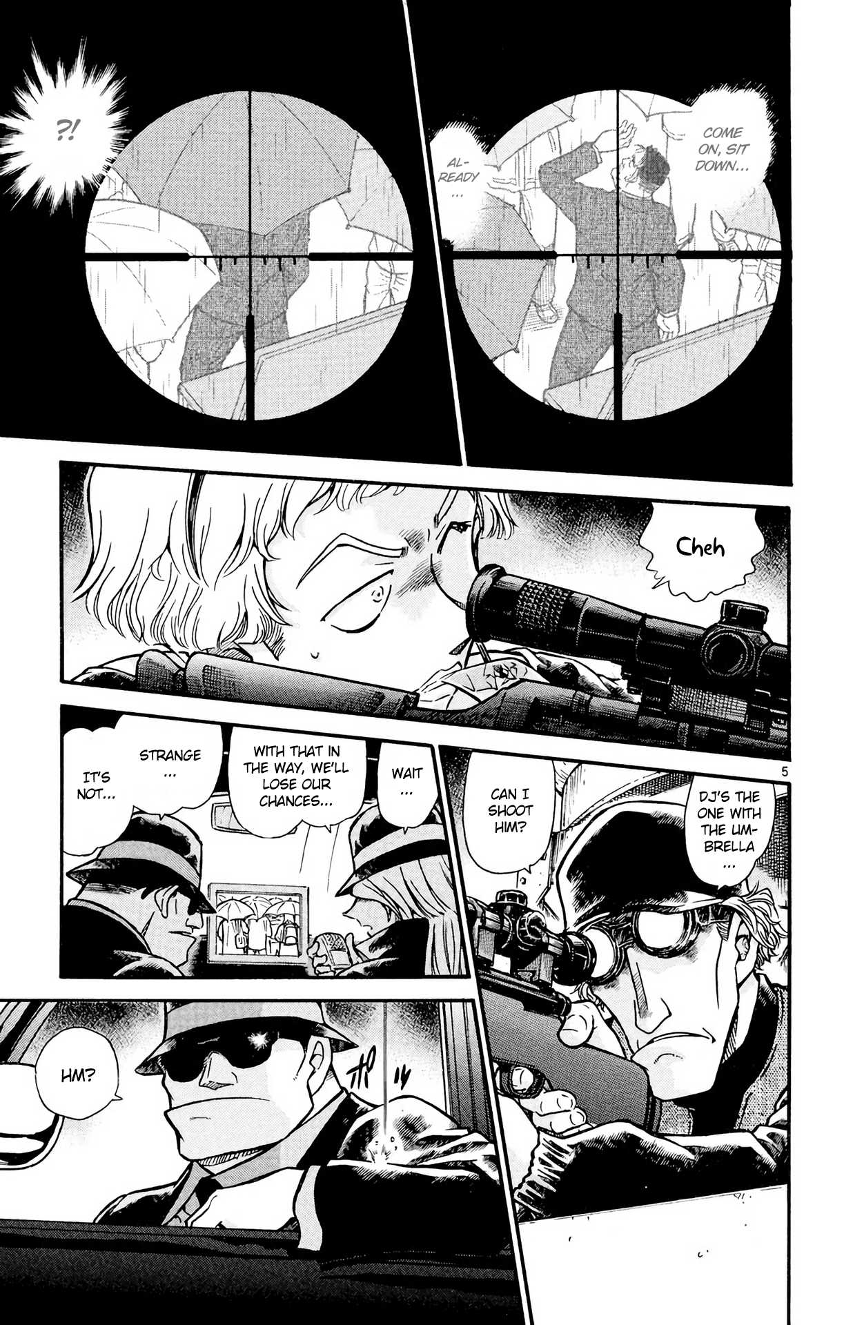 Detective Conan Chapter 502 page 6 - Chapter 502: New Order