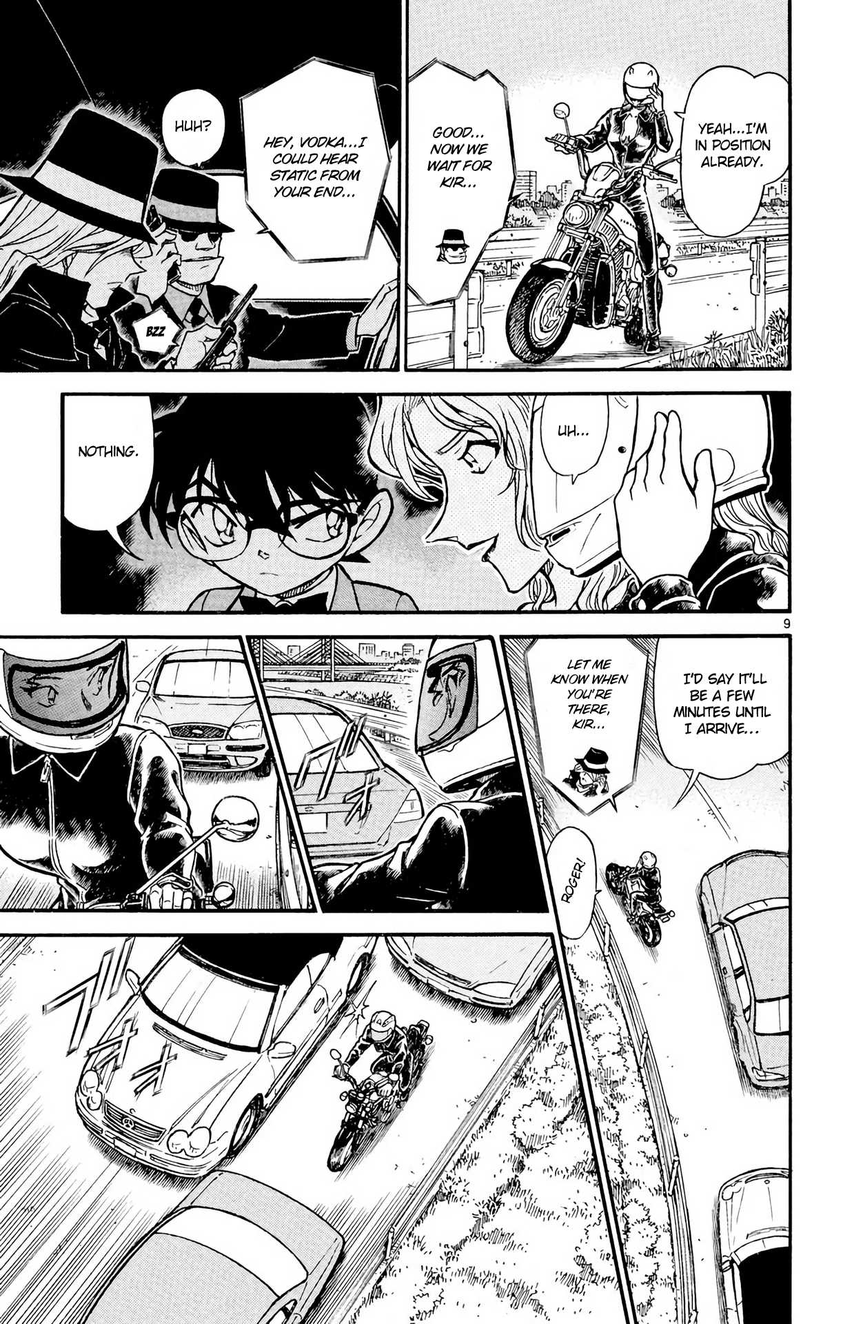 Detective Conan Chapter 503 page 10 - Chapter 503: The Black Organization vs The FBI (1)