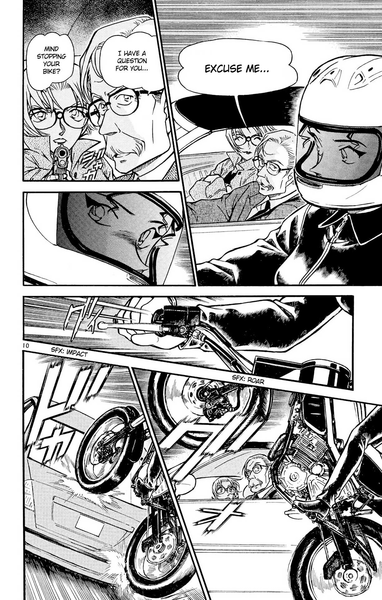 Detective Conan Chapter 503 page 11 - Chapter 503: The Black Organization vs The FBI (1)