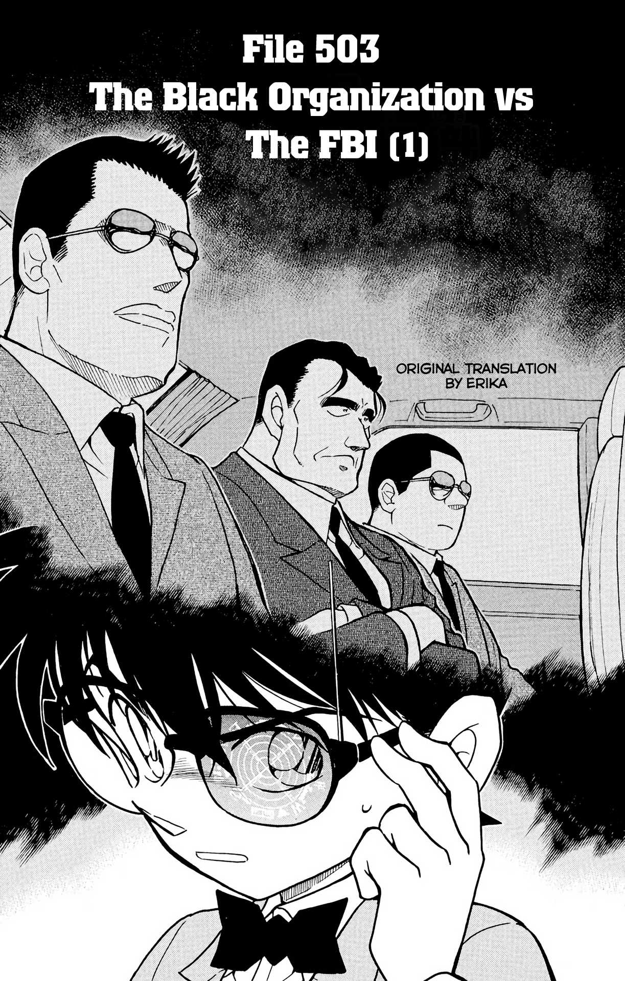 Detective Conan Chapter 503 page 2 - Chapter 503: The Black Organization vs The FBI (1)
