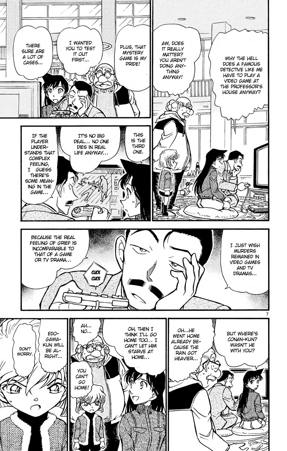 Detective Conan Chapter 503 page 8 - Chapter 503: The Black Organization vs The FBI (1)