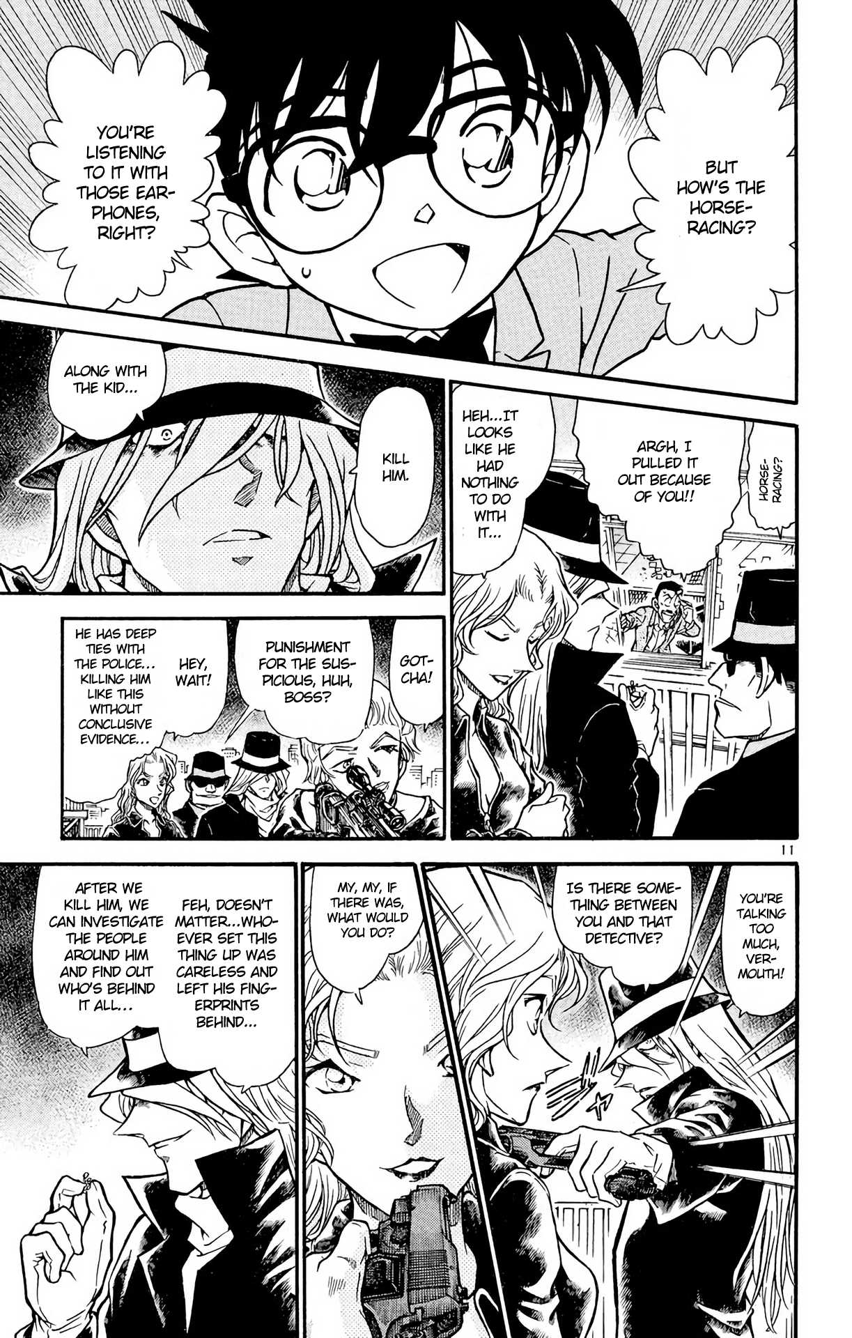 Detective Conan Chapter 504 page 13 - Chapter 504: The Black Organization vs The FBI (2)