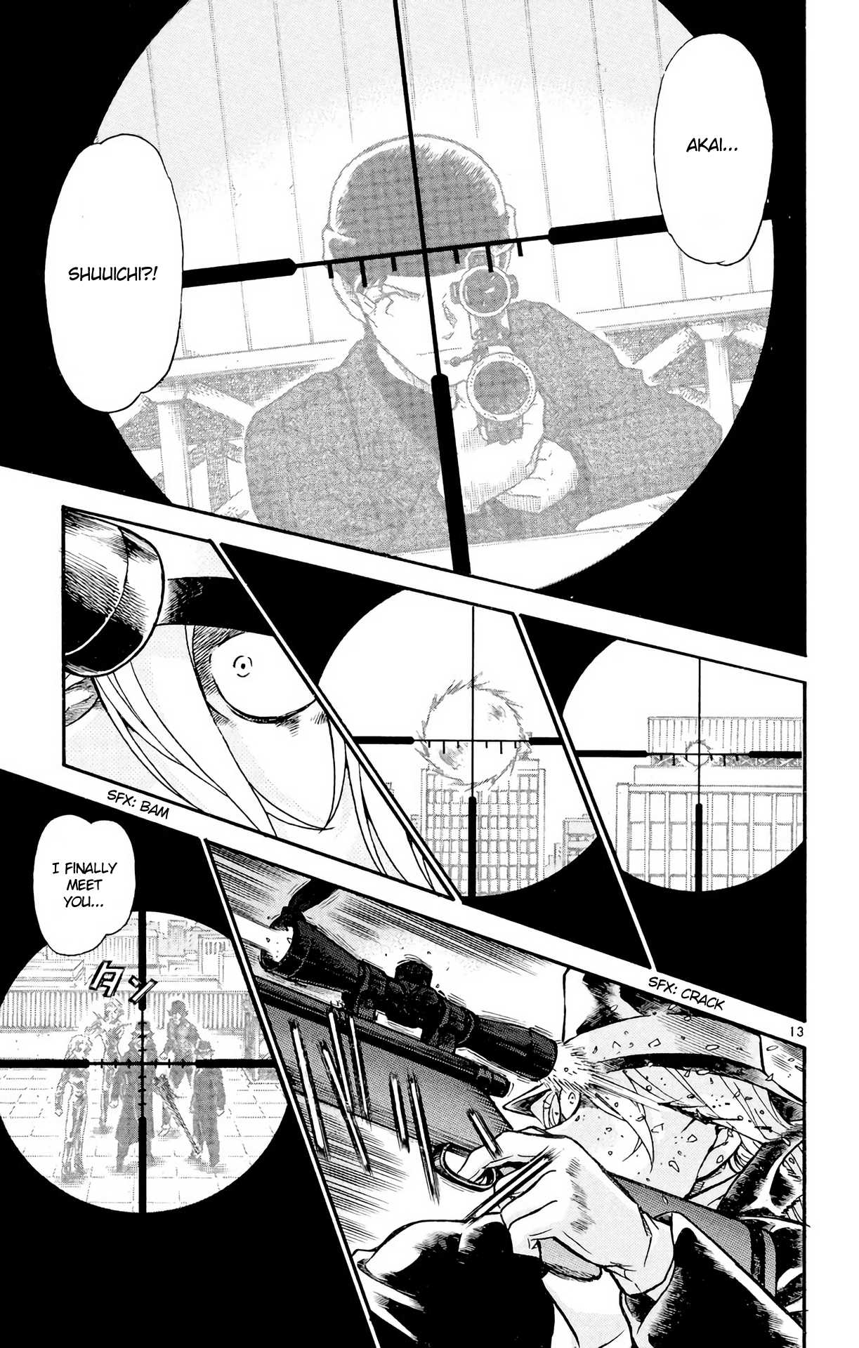 Detective Conan Chapter 504 page 15 - Chapter 504: The Black Organization vs The FBI (2)