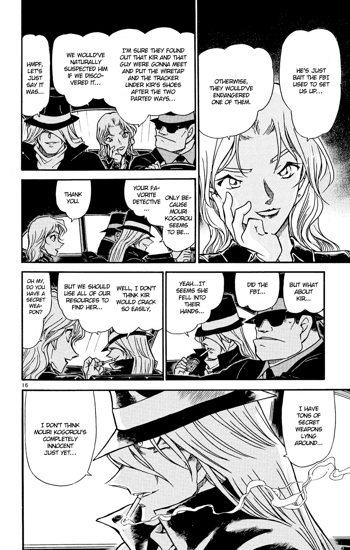 Detective Conan Chapter 504 page 18 - Chapter 504: The Black Organization vs The FBI (2)