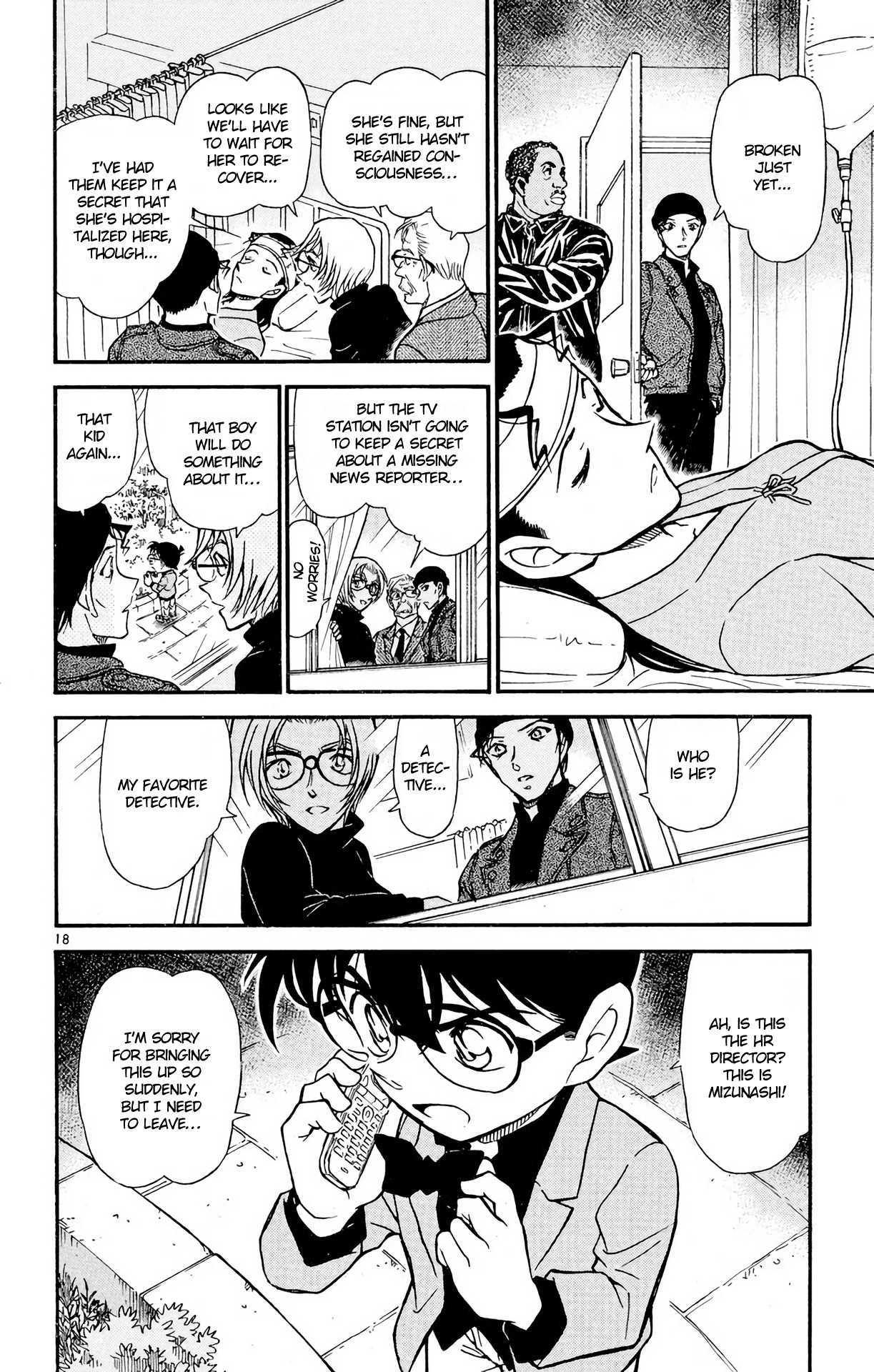 Detective Conan Chapter 504 page 20 - Chapter 504: The Black Organization vs The FBI (2)