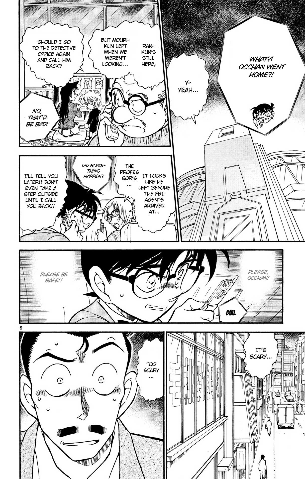 Detective Conan Chapter 504 page 8 - Chapter 504: The Black Organization vs The FBI (2)