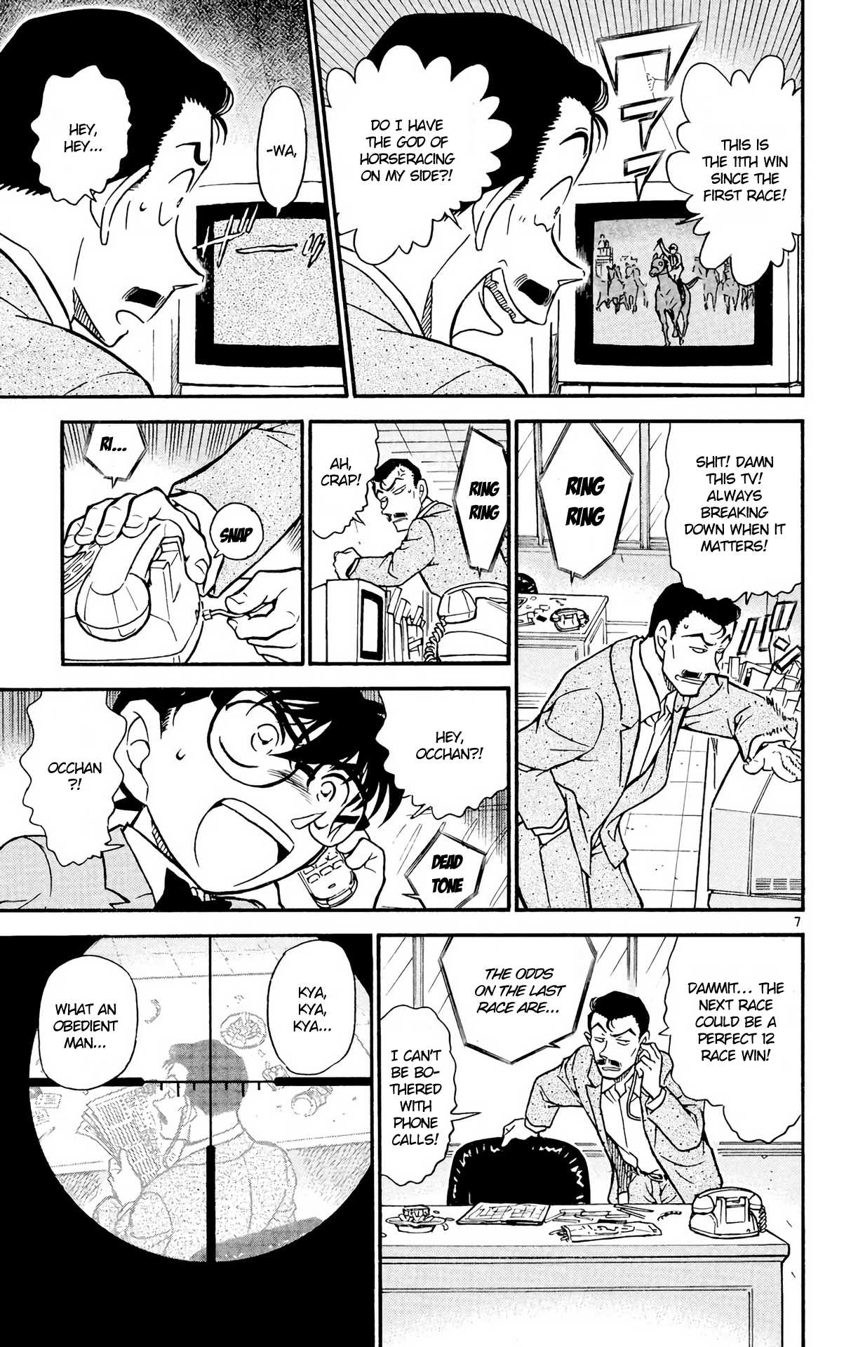 Detective Conan Chapter 504 page 9 - Chapter 504: The Black Organization vs The FBI (2)