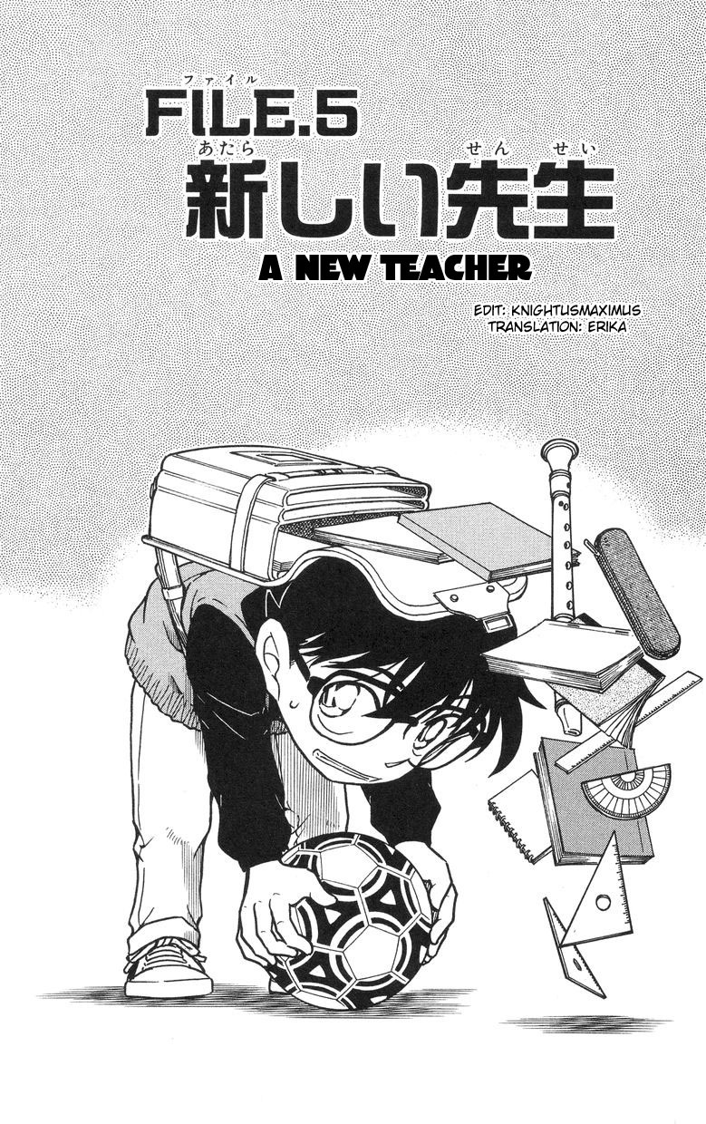 Detective Conan Chapter 505 page 1 - Chapter 505: A New Teacher