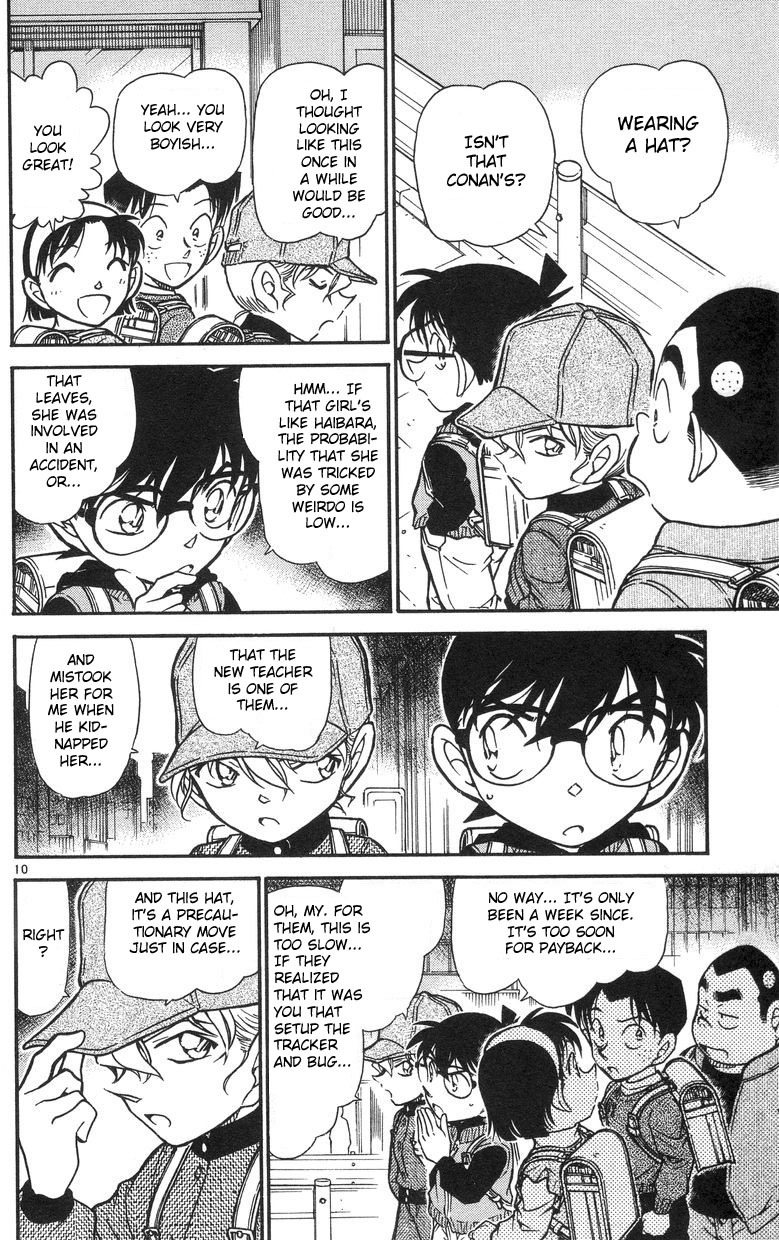 Detective Conan Chapter 505 page 10 - Chapter 505: A New Teacher