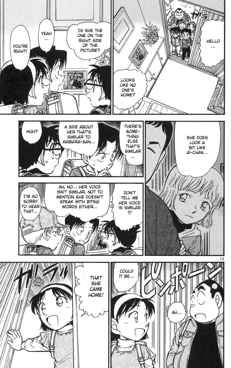 Detective Conan Chapter 505 page 13 - Chapter 505: A New Teacher