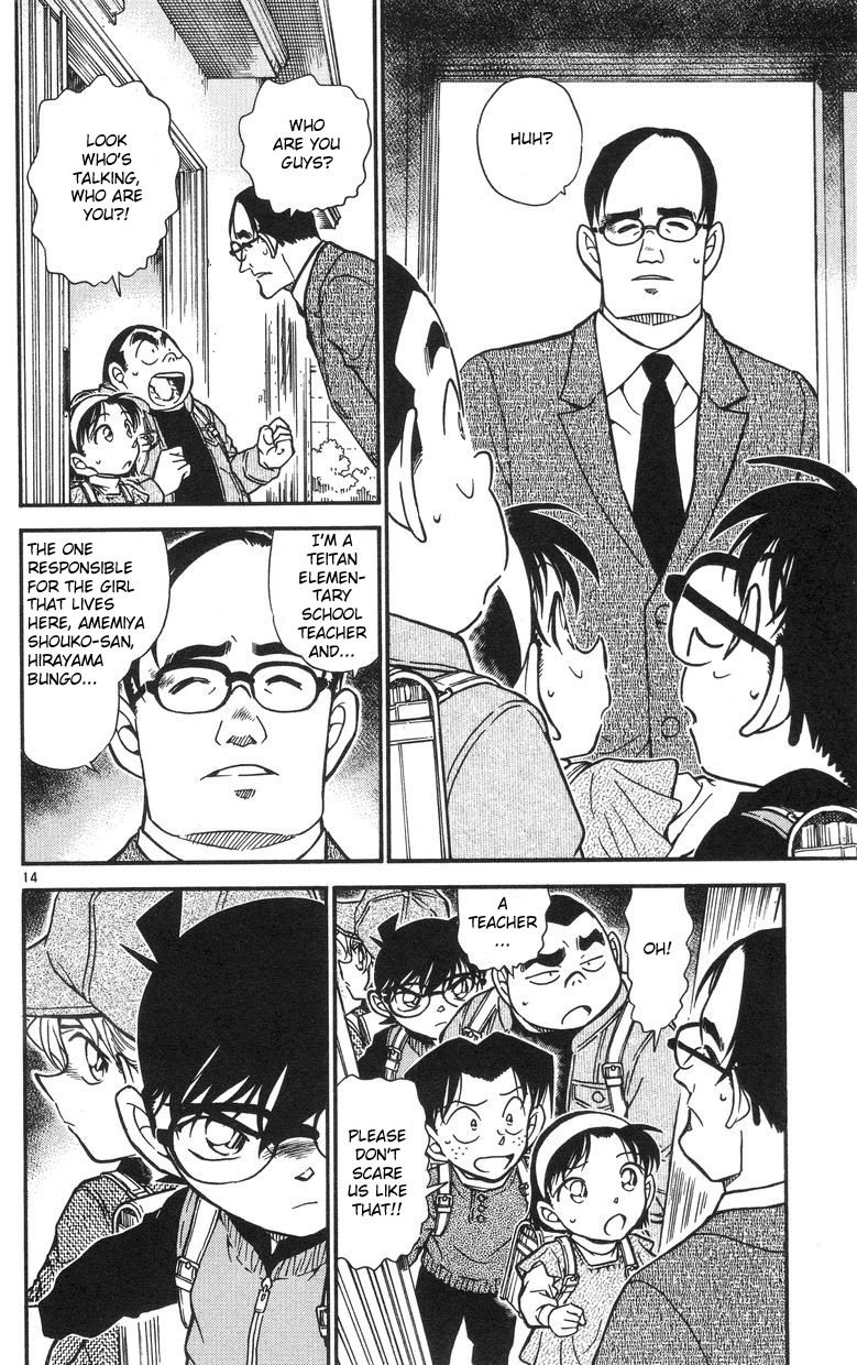 Detective Conan Chapter 505 page 14 - Chapter 505: A New Teacher