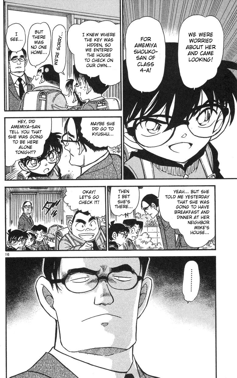 Detective Conan Chapter 505 page 16 - Chapter 505: A New Teacher