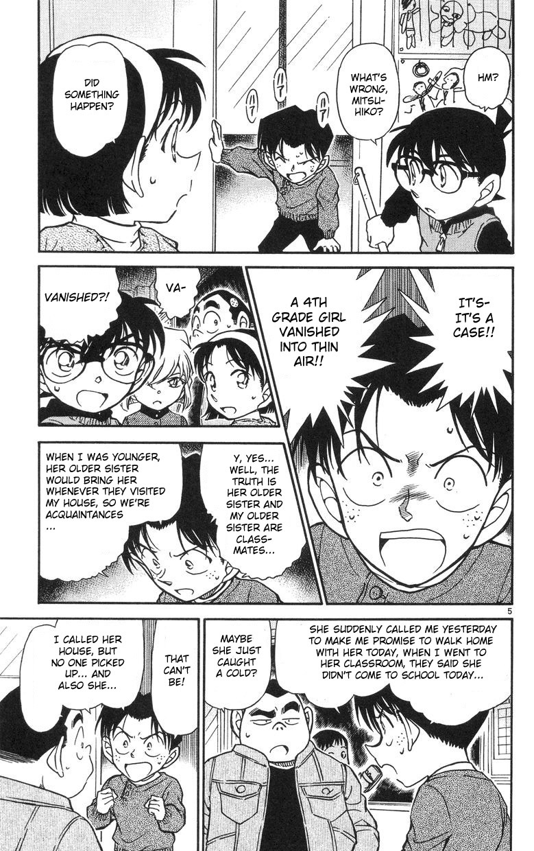 Detective Conan Chapter 505 page 5 - Chapter 505: A New Teacher