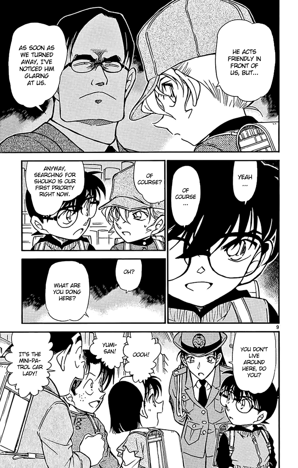 Detective Conan Chapter 506 page 10 - Chapter 506: The Secret Path to School (1)