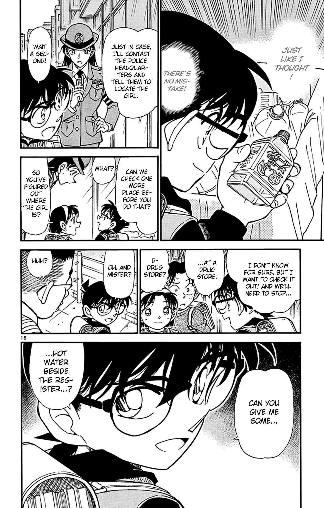 Detective Conan Chapter 506 page 17 - Chapter 506: The Secret Path to School (1)