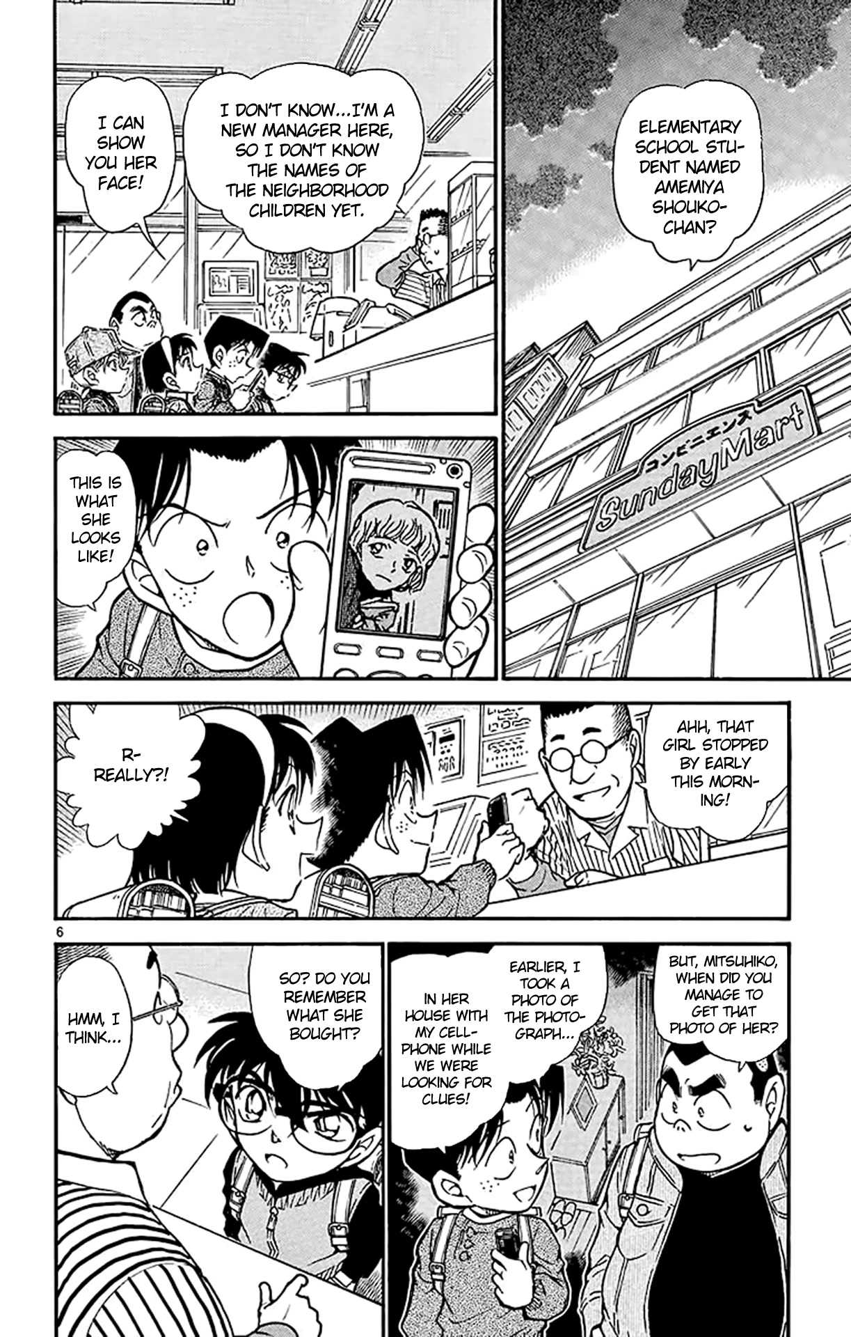 Detective Conan Chapter 506 page 7 - Chapter 506: The Secret Path to School (1)