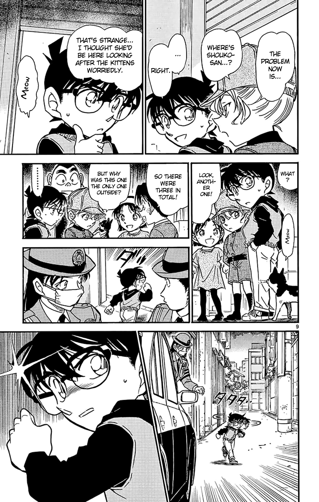 Detective Conan Chapter 507 page 10 - Chapter 507: The Secret Path to School (2)