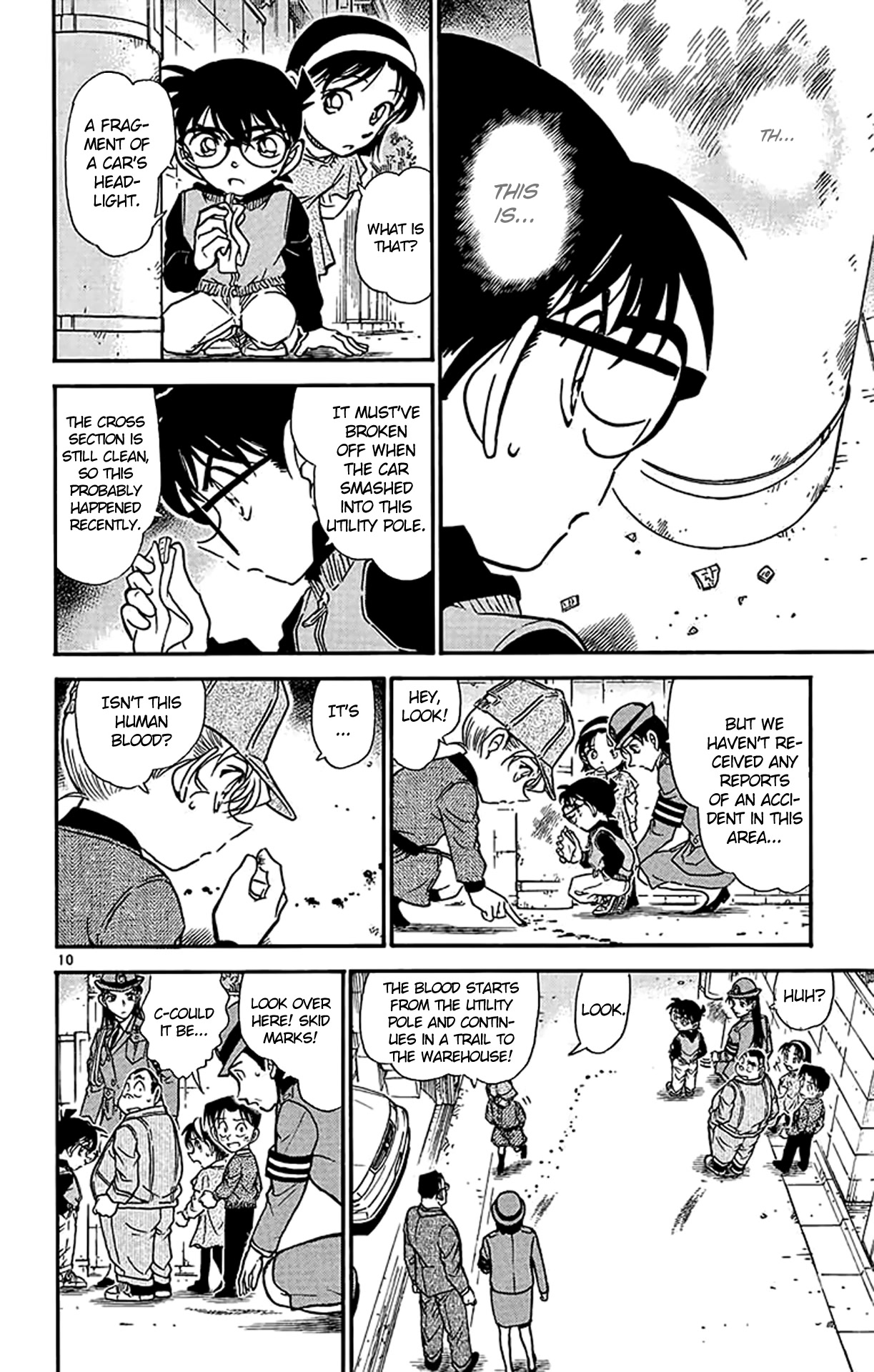 Detective Conan Chapter 507 page 11 - Chapter 507: The Secret Path to School (2)