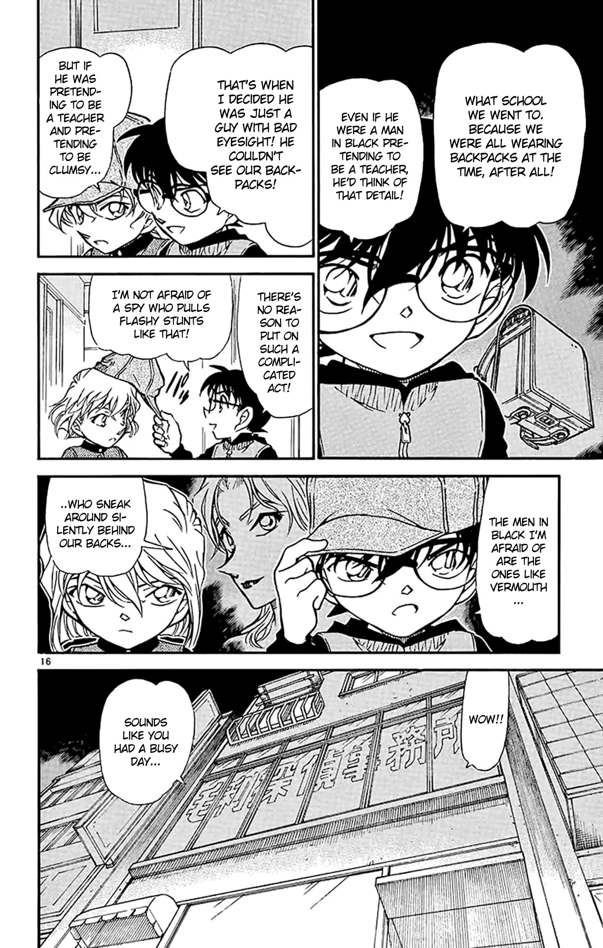 Detective Conan Chapter 507 page 17 - Chapter 507: The Secret Path to School (2)