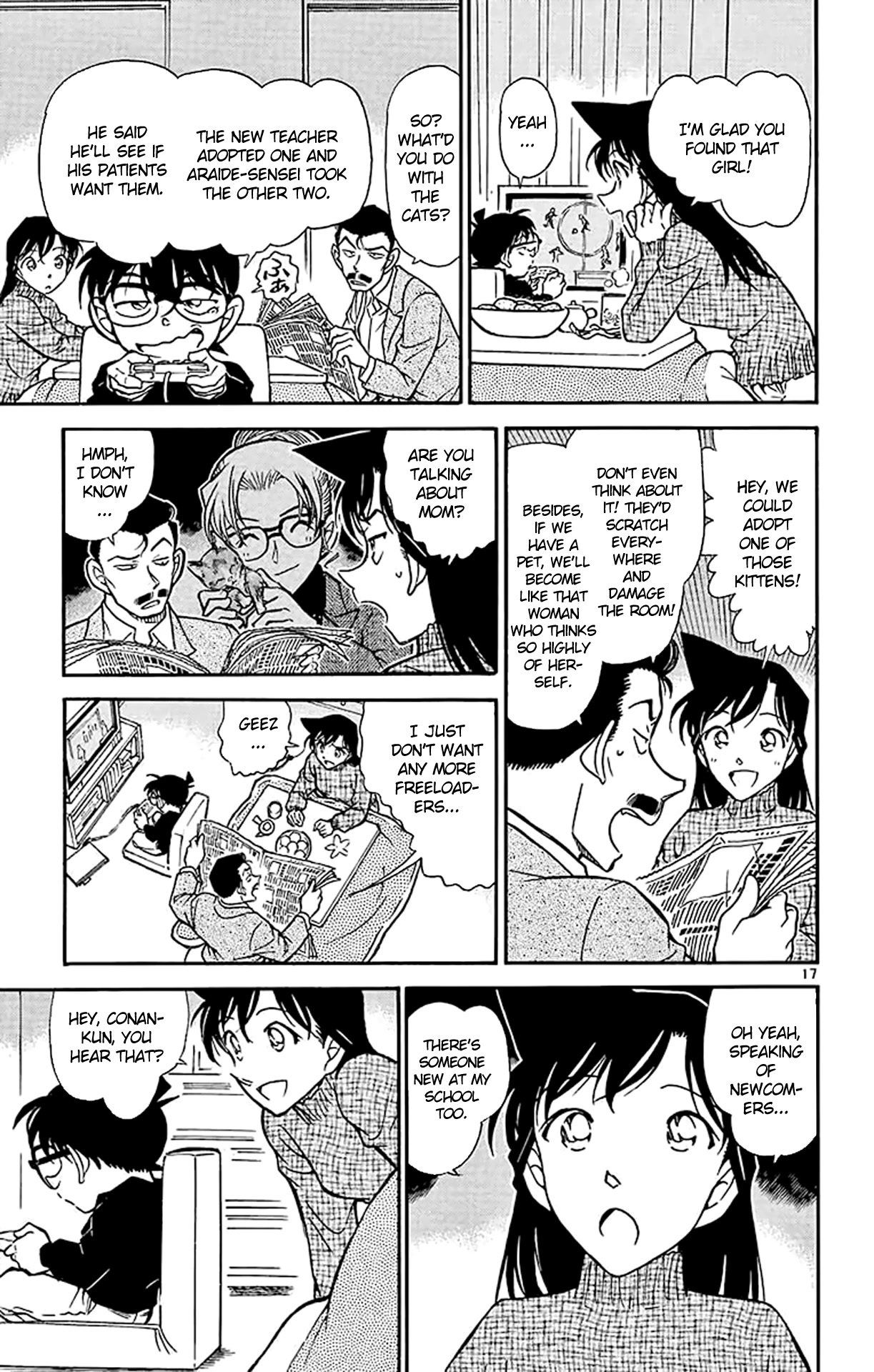 Detective Conan Chapter 507 page 18 - Chapter 507: The Secret Path to School (2)
