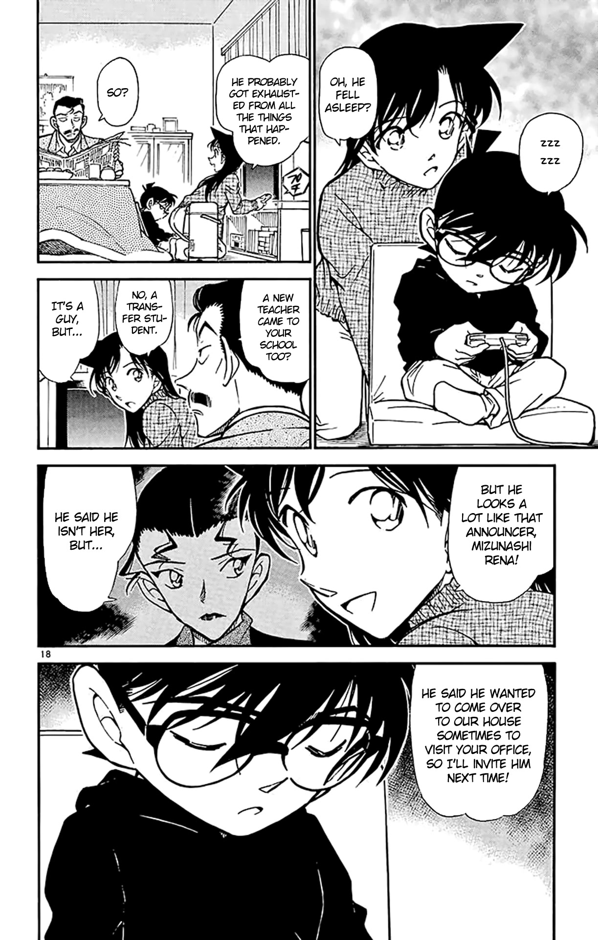 Detective Conan Chapter 507 page 19 - Chapter 507: The Secret Path to School (2)