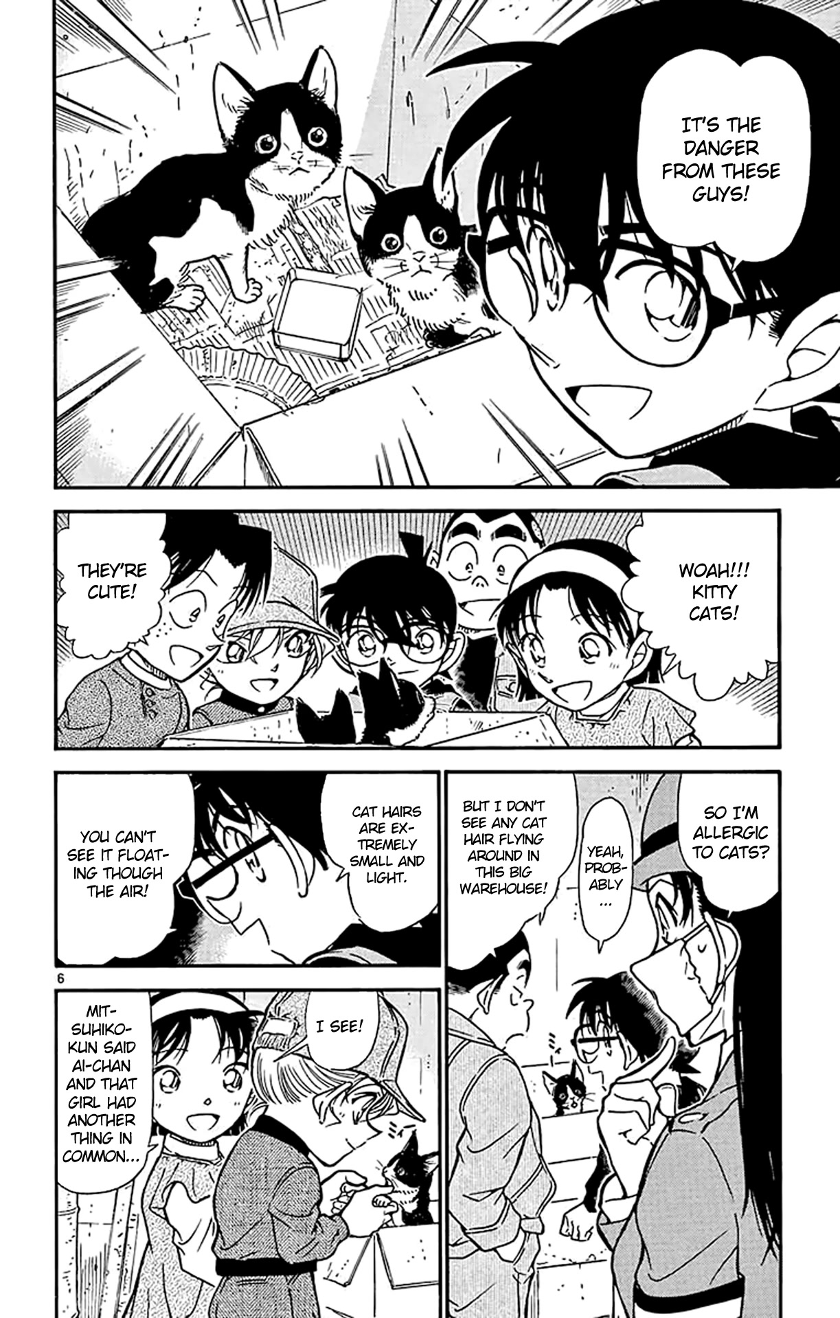 Detective Conan Chapter 507 page 7 - Chapter 507: The Secret Path to School (2)