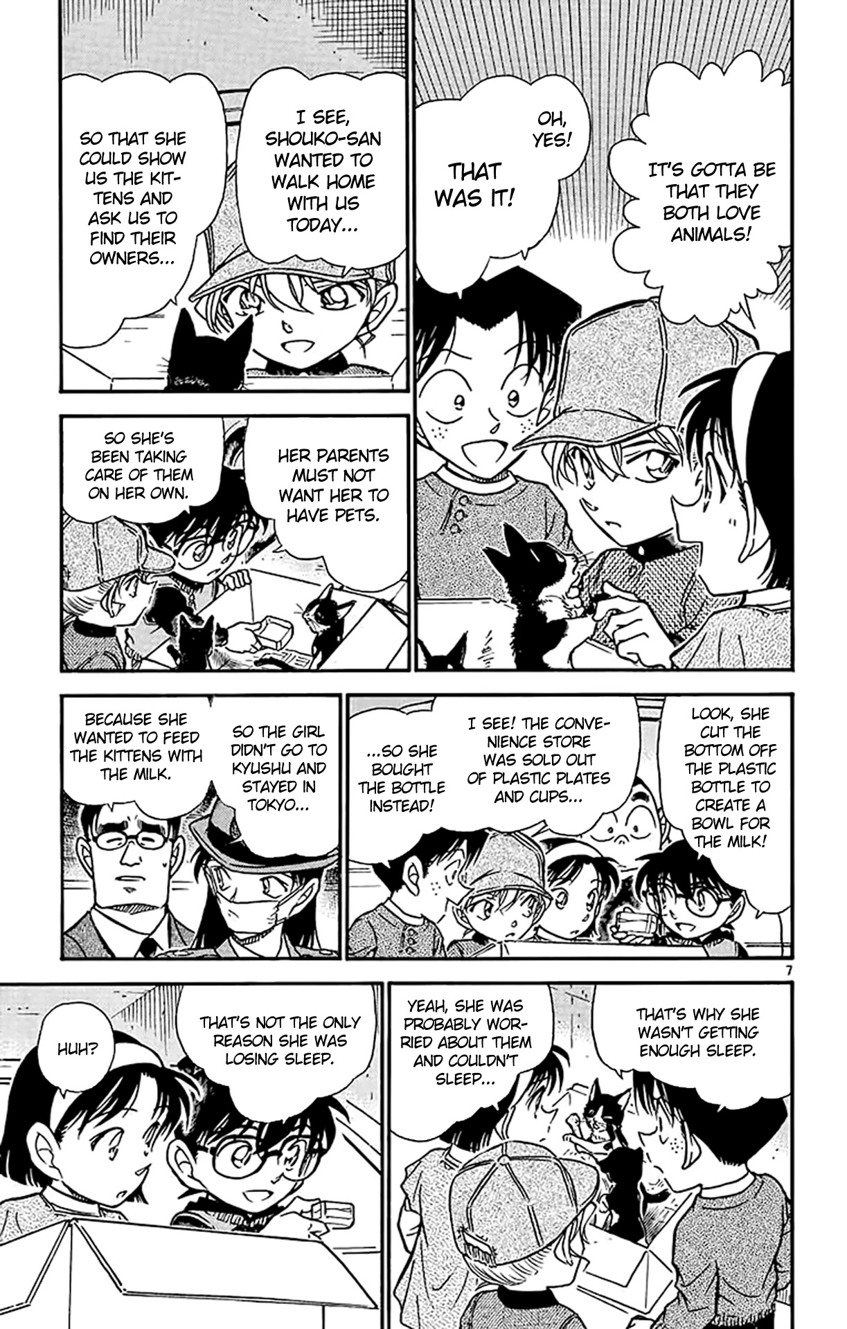 Detective Conan Chapter 507 page 8 - Chapter 507: The Secret Path to School (2)