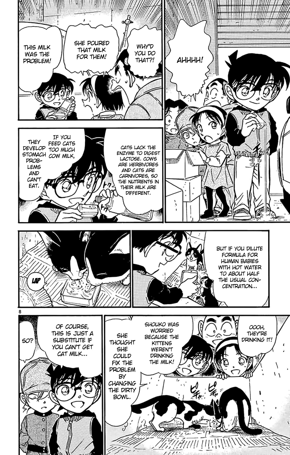 Detective Conan Chapter 507 page 9 - Chapter 507: The Secret Path to School (2)