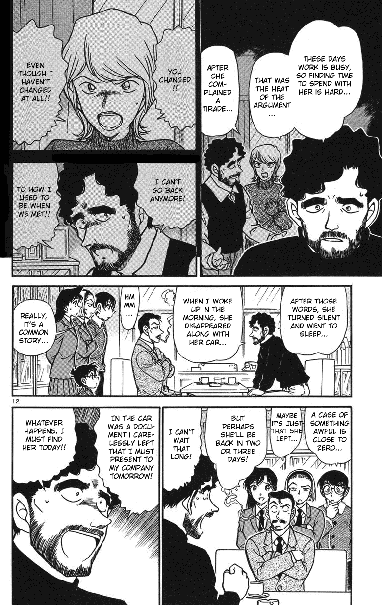 Detective Conan Chapter 508 page 12 - Chapter 508: The Two Who Cannot Return