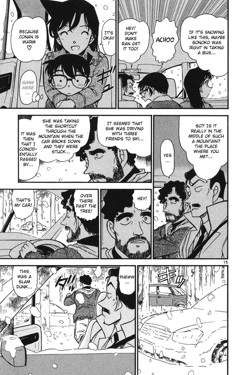 Detective Conan Chapter 508 page 15 - Chapter 508: The Two Who Cannot Return
