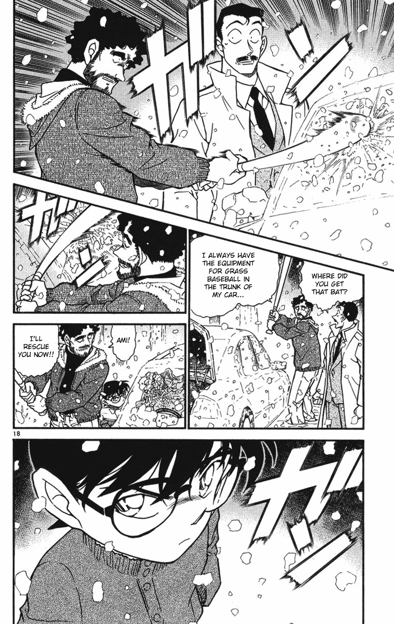 Detective Conan Chapter 508 page 18 - Chapter 508: The Two Who Cannot Return