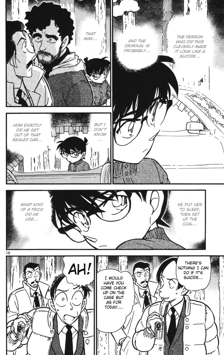 Detective Conan Chapter 509 page 10 - Chapter 509: The Sealed Car