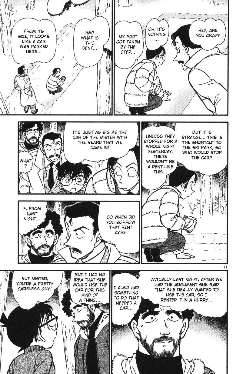Detective Conan Chapter 509 page 11 - Chapter 509: The Sealed Car