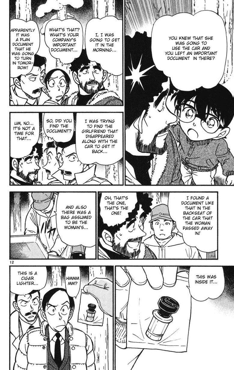 Detective Conan Chapter 509 page 12 - Chapter 509: The Sealed Car