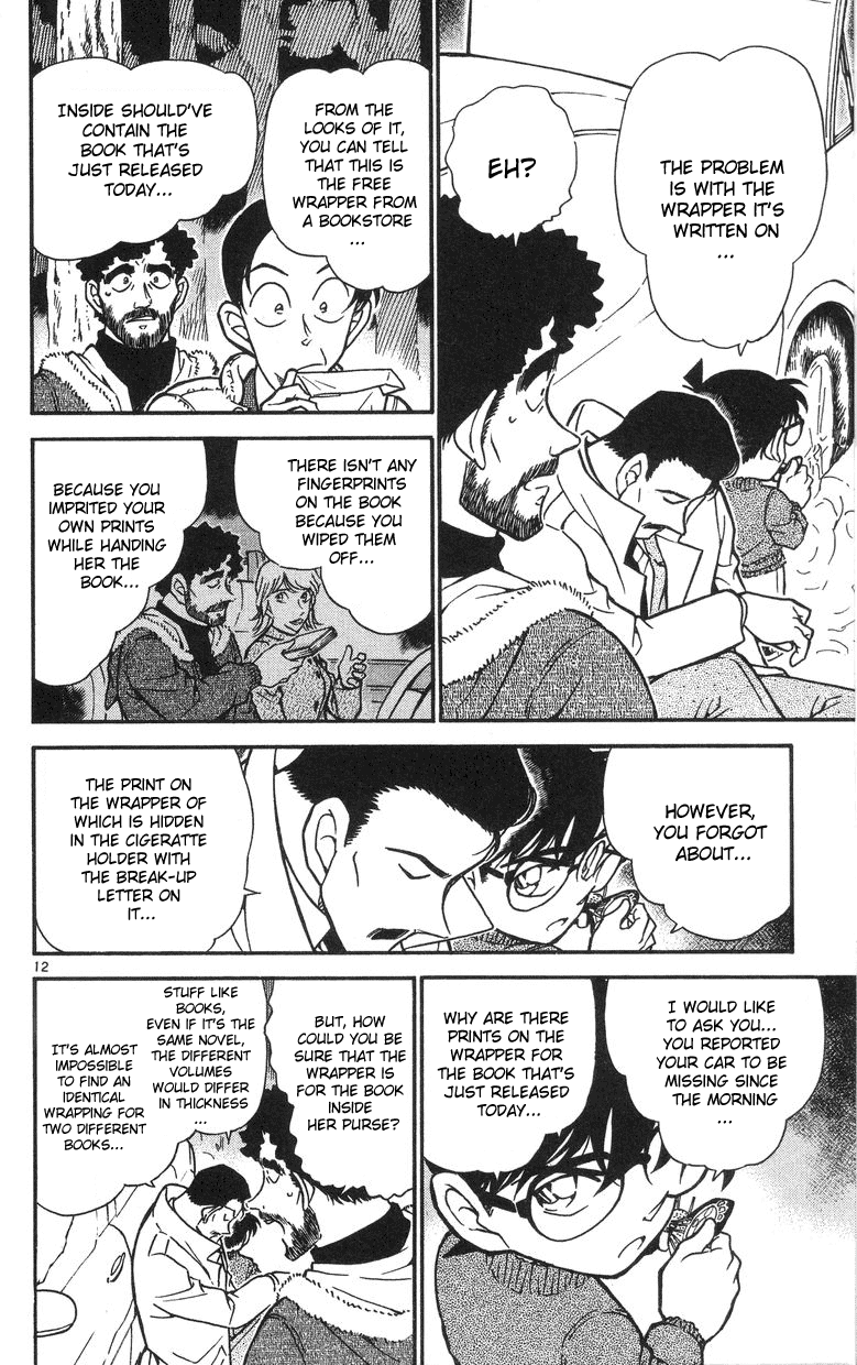 Detective Conan Chapter 510 page 12 - Chapter 510: The Fake Love