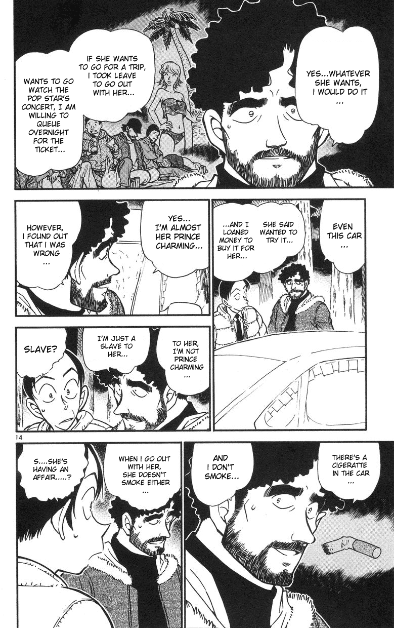 Detective Conan Chapter 510 page 14 - Chapter 510: The Fake Love