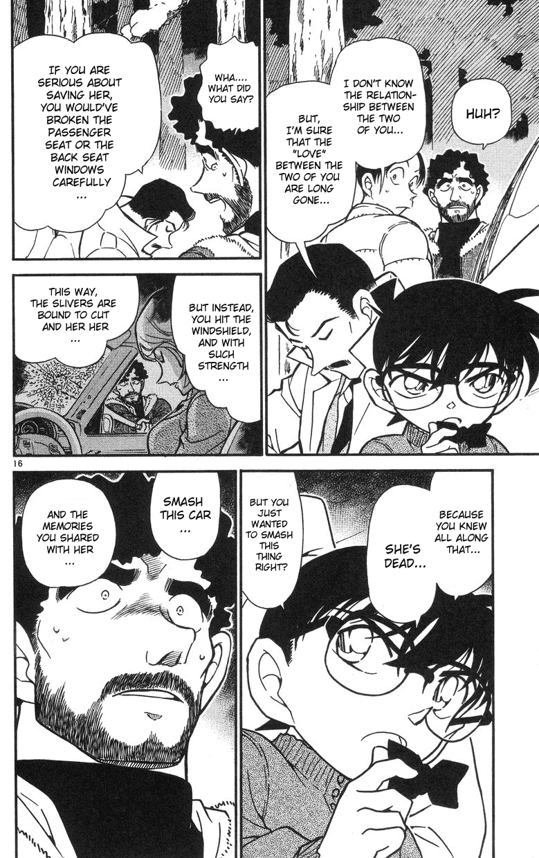 Detective Conan Chapter 510 page 16 - Chapter 510: The Fake Love